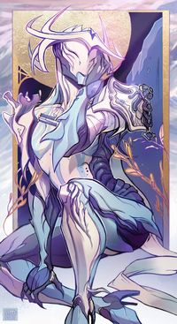 🤖🚀steelsuit🚀🤖 on Twitter: "My side of art trade with @lotusshim554 💕💕💕 Their beautiful Oberon 🦌❄️ I hope you like it!! #warframe… "