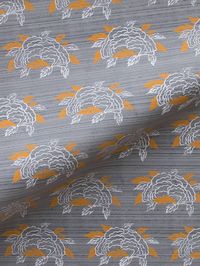 Hand-screened wallpaper Substrate: clay coated paper Width: 30″ (trims to 27″) Vertical repeat: 24.7″ Horizontal repeat: 27" Sold by the double roll (10 yards) 2 double roll minimum