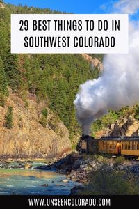 Find the best things to do in Southwest Colorado including Mesa Verde National Park, Four Corners, Durango Silverton Railroad, and more with Unseen Colorado Travel blog. Best Things to do in Southwest Colorado | Best Places to Visit in Southwest Colorado | what to do in Southwest Colorado | things to see & do in Southwest Colorado | where to go in Southwest Colorado travel guide | Southwest Colorado road trip itinerary | Top Southwest Colorado attractions | Southwest Colorado things to do | Southwest Colorado road trip stops | Southwest Colorado vacation | top attractions in Southwest Colorado with kids | Southwest Colorado in winter | Southwest Colorado summer