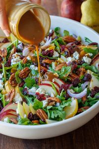 Pear Salad with Balsamic Vinaigrette