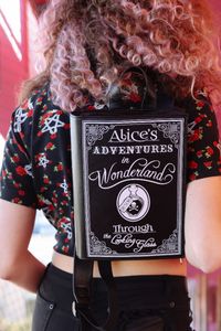 Love Alice in Wonderland? Getting yourself this mini backpack is a must. It's designed to look exactly like the book Alice's Adventures in Wonderland, showing everyone that you're a massive fan!