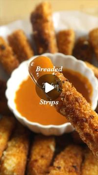 Toni | Plant-Based on a Budget on Instagram: "Make super crispy breaded tofu sticks with just 5 base ingredients and a pan, oven, or air fryer. Enjoy them with your favorite dipping sauces, serve as a side, or even the main protein for any number of meals. 

I put the printable recipe in my profile link. 
You can also type TOFU in the comments if you want me to dm you the recipe. 

Follow @plantbasedonabudget for more easy plant-based recipes!

#plantbasedonabudget #tofurecipes #tofu #tofusticks #dinnerideas #easyrecipes #kidfriendly #dinnertime #budgetfriendly #cheapmeals #crispy #vegan #plantbased"