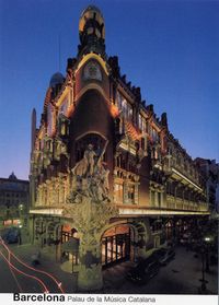 Palau de la Musica Catalana, Fachada Principal, Barcelona … | Flickr