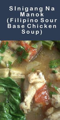 Sinigang na Manok is a Delicious Filipino Chicken Soup that embodies Philippine cuisine’s vibrant and tangy flavors. This delectable chicken soup is known for its sour broth, achieved through real tamarind or other souring agents.