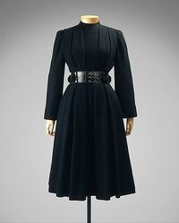 Dress Claire McCardell (American, 1905–1958) Manufacturer: Townley Frocks (American) Date: 1938 Culture: American Medium: wool