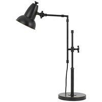 Ideal for reading and other tasks, this handsome, adjustable oil rubbed bronze desk lamp also makes a stylish table lamp.