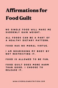 How to Stop Feeling Guilty After Eating  |