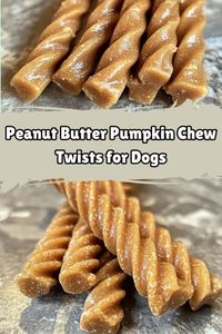 Make these Peanut Butter Pumpkin Chew Twists for Dogs for a healthy and tasty homemade treat! Packed with nutrition, this easy recipe is perfect for rewarding your pup. Try it today and see those tails wag! Get more homemade dog treat ideas on our website.