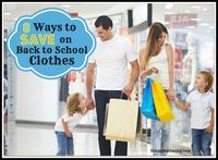 8 Ways to Save on Back to School Clothes