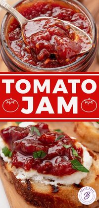 Easy Tomato Jam - Belly Full