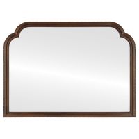 This Clover Blair Style Cathedral Mirror is a gorgeous Mantel mirror that adds a perfect touch to your bathroom, bedroom, living room or any other room in your house. A gallery quality cathedral mirror, featuring a 1 5/8" wide profile.