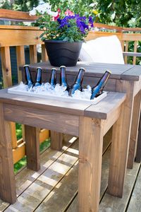 Outdoor End Table