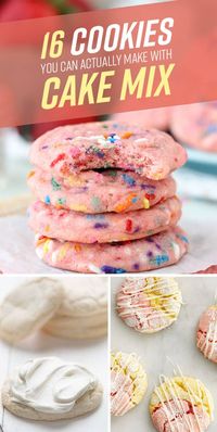 16 Genius Ways To Make Legit Cookies With Cake Mix