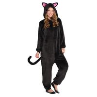 Free 2-day shipping. Buy Adult Black Cat Onesie Costume at Walmart.com