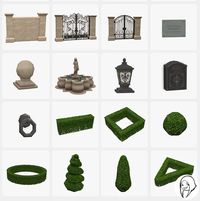 Pavilion fence gate cc sims 4 – Syboulette Custom Content for The Sims 4