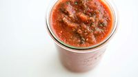 Fresh marinara sauce, made in the blender in minutes with San Marzano tomatoes, fresh basil and tons of garlic. This recipe is deliciously simple.