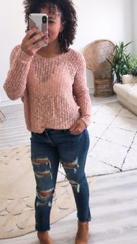 Pink sweater from UOIOnline.com