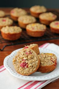 Raspberry Peach Baked Oatmeal Singles - Emily Bites