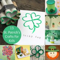 You're in Luck: 13 St. Patrick's Day Crafts for Kids - diycandy.com