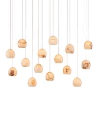 Lazio 15-Light Linear Multi-Drop Pendant