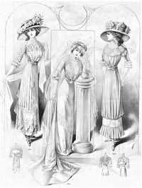 Fashion Plate - Le Cachet de Paris - 1910