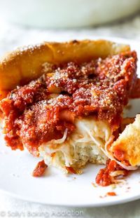 Chicago-Style Deep Dish Pizza