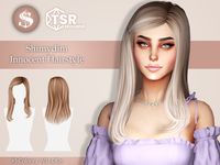 The Sims Resource - Innocent Hairstyle