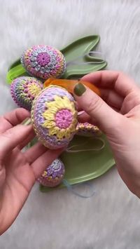 Learn the art of crocheting charming Easter eggs with this step-by-step tutorial! 🐣🧶 Follow along as we guide you through creating these delightful crochet Easter eggs. From the magic ring to intricate stitches, this tutorial covers it all. 🌷✨ Perfect for adding a handmade touch to your Easter decor!