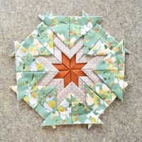 Folded Star Potholder | A Tutorial - Patchwork and Poodles