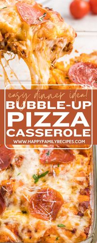 Bubble Up Pizza Casserole