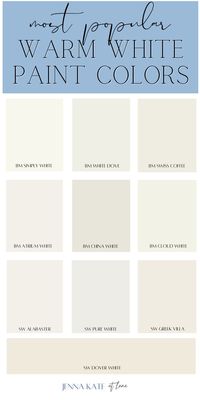 See which warm white paint colors made the list as the best choices for your home.