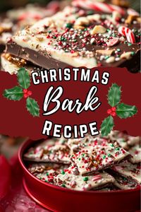 Make the best Christmas bark recipe that’s perfect for easy Christmas treats to give as gifts. This festive holiday bark features layers of white chocolate, crushed candy canes, and a buttery toffee base. Whether you love peppermint bark recipes or want fun Christmas snacks for kids to make, this is a holiday classic. Perfect for parties, homemade desserts, or simple gifts, this recipe will wow everyone with its flavor and festive charm. #ChristmasBarkRecipe #HolidayTreats #PeppermintBark