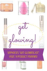 It's finally time to post my review of the Sephora Favorites Get Glowing Kit. Read my unbiased thoughts on my blog...