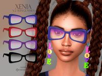 The Sims Resource - Xenia V2 Sunglasses