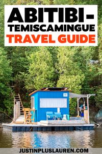 Here's our complete travel guide to visiting Abitibi-Temiscamingue, Quebec. Explore stunning nature and cute small towns in this itinerary.  Abitibi-Témiscamingue Itinerary | Quebec Road Trip | Quebec Itinerary | Where to travel in Quebec | What to do in Quebec | Quebec National Parks | National Parks in Quebec | Quebec Hiking Trails | Quebec Waterfalls