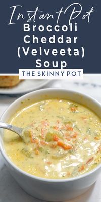 This Best Instant Pot Broccoli Cheddar Soup is a quick and flavorful recipe for a delicious meal. Here's a quick look at how I make it.