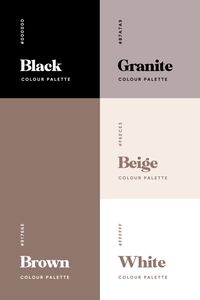 Love this muted and sophisticated website color palette for an ecourse platform! Click to see the perfect mix of elegant tones for your next project! #websitedesign #colorpalette #inspiration ✨