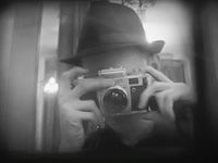 #noir#photography#aesthetic#photoshoot#hat#detective