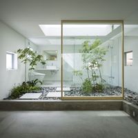 Japanese architects Suppose Design Office have completed a residence in Nagoya, Japan, featuring a room dedicated to plants