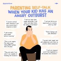 Parenting Self-Talk When Your Kid Has An Angry Outburst | Parenting Advice | Kids Anxiety Relief | Kids and Teens Anxiety Relief and Well-Being | Check out our anxiety relief programs for kids and teens at GoZen!