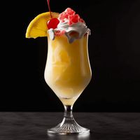 The Chi-Chi cocktail is a sweet, creamy, and refreshing drink with a hint of tartness from the pineapple juice. It has a smooth, velvety texture and a well-balanced flavor profile that combines fruity, tropical notes with a subtle hint of coconut.