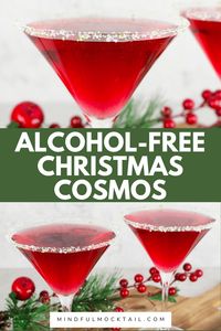 Are you looking for a virgin cosmopolitan drink thats easy to make? This virgin cosmo is non alcoholic and has a delicious combination of cranberry, orange and lime juice. Perfect for pregnancy this virgin drinks recipe is a must for Christmas and the Holidays!