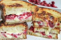 Roasted Cranberry & Brie Grilled Cheese - Jerry James Stone