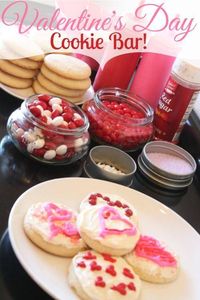 Valentines Day Cookie Bar