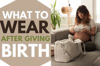 What to Wear After Giving Birth: Cute and Comfortable Clothes from Amazon that are perfect for the hospital and at home after childbirth!