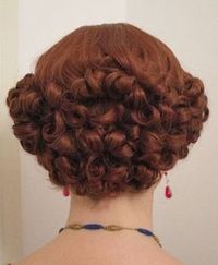 1930s Vintage Hairstyle-How to style 1930s hair, vintage curls #1930s #1930shair #vintagehairstyle #hair #curls #1930sstyle