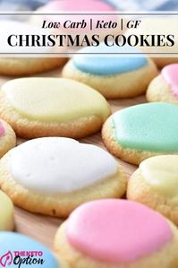 Christmas Cookies { Low Carb | Keto | GF } | The Keto Option