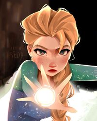 Seda Kır | Elsa in action! ❄️ I realised that it’s been a long time since I drew Elsa, sooo here she is! COMMISSIONS OPEN, feel free to contact me!… | Instagram