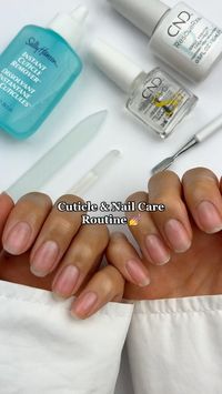 Say goodbye to expensive costs at the nail salon and say ✨ hello to afforable, long-lasting self care ✨This is your next go-to product! Get clean, glazed, & moisturized nails + cuticles with the Sally Hansen Instant Cuticle Remover! Doing your own nails at home has never been easier!! Not to mention this product is under $5 & one of Amazon's Choices!!! This nail saving product takes your nail aesthetic from amateur to professional. This Amazon Find exfoliates the dead skin on your nails, creating a refreshed, hydrated look. This cuticle & nail care routine is perfect to show off your beautiful, stylish, and effortless looking nails for the spring & summer. Let me know if you've tried anything else for your cuticles! I would love to try!  Tiktok credit: connie.wi