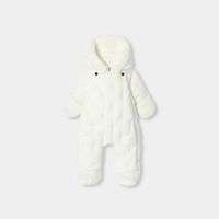 Baby girl pramsuit - Jacadi soft white | Jacadi Paris